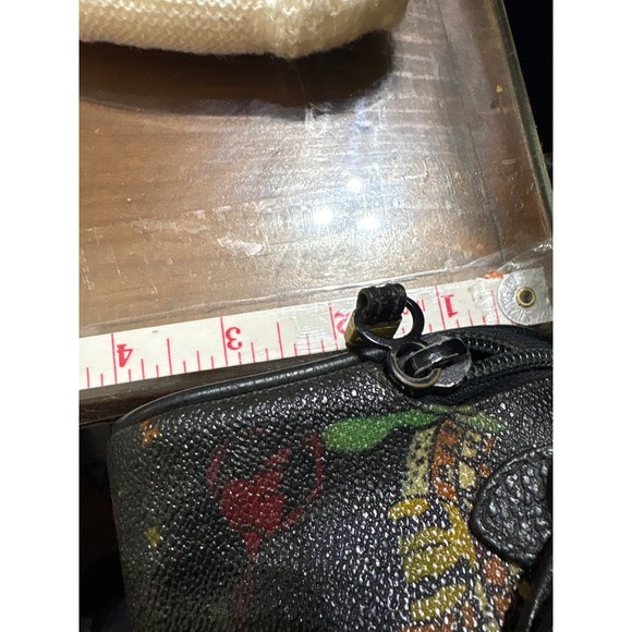 Piero Guidi Magic Circus Black Coated Canvas Crossbody Bag Made in Italy Angel - Picture 9 of 9